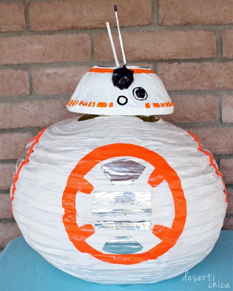 How to Make A DIY Star Wars BB8 Costume - Desert Chica