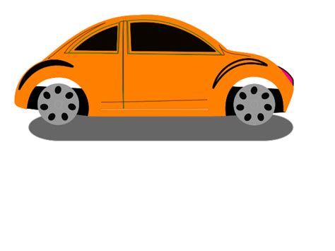 Orange Car Clip Art at Clker.com - vector clip art online, royalty free ...