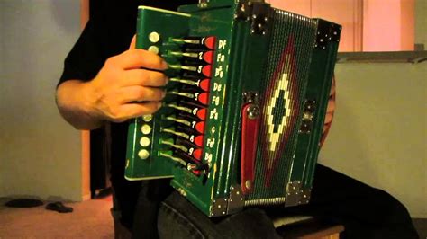 Zydeco Accordion Basics - Single Row - YouTube