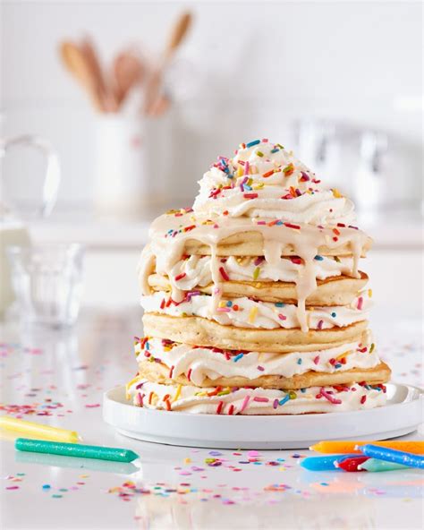 Birthday Pancake Cake | Recipe | Pancake cake, Birthday pancakes, Cake