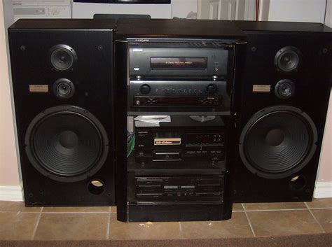 Pioneer Stereo | Digital Home Stereo System - Large 3-foot t… | Flickr