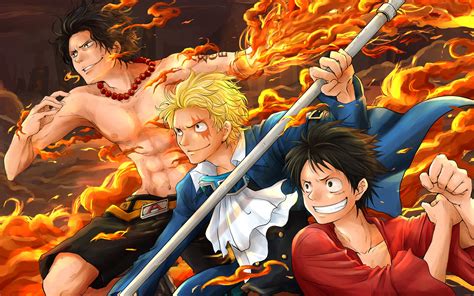 Tổng hợp hình nền one piece ace luffy sabo cực kỳ ấn tượng và tinh tế