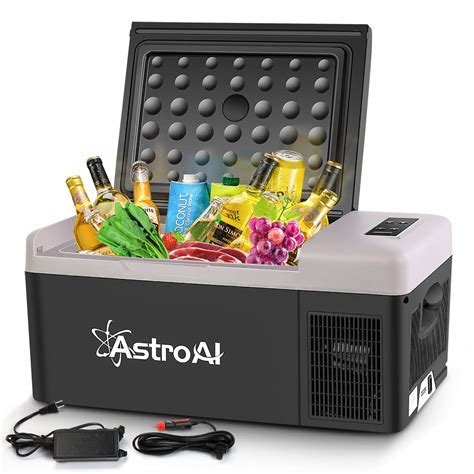 AstroAI Portable Freezer 15L/16 Quart (-4℉~68℉), Car Refrigerator, 12 Volt Cooler, 12 Volts ...