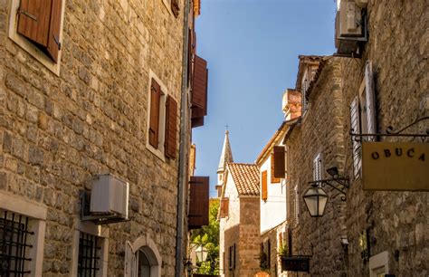 Free photo: Old town of Budva, Montenegro - Antiquity, Street, Orange - Free Download - Jooinn