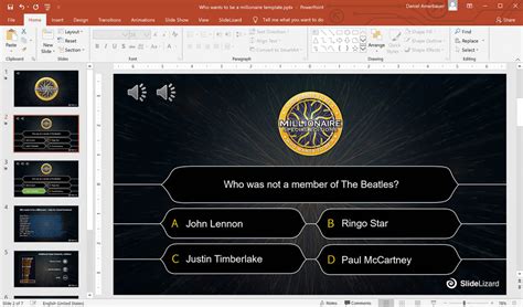 Trivia Powerpoint Template – Creative Inspirational Template Examples