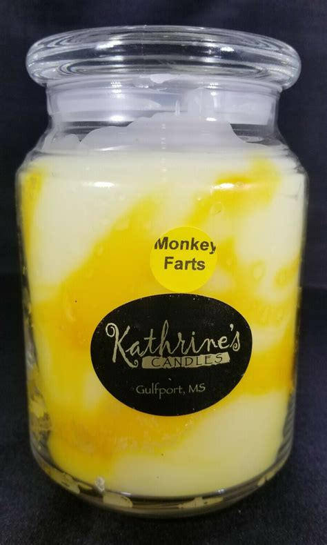 Monkey Farts Jar Candle