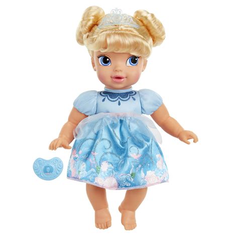 Disney Princess Deluxe Baby Cinderella Doll with Pacifier Toy - Plush Toys