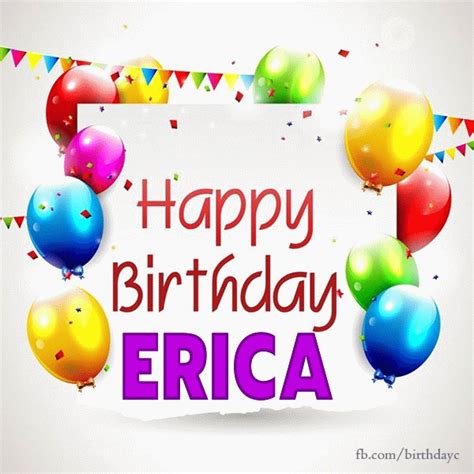 Happy Birthday ERICA images | Birthday Greeting | birthday.kim