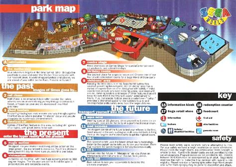 Sega World Sydney – park map | AUSRETROGAMER