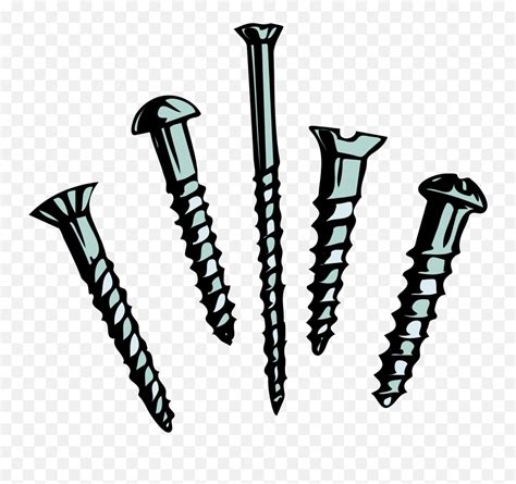 Screws Clipart - Screws Clip Art Emoji,Screw Emoji - free transparent emoji - emojipng.com