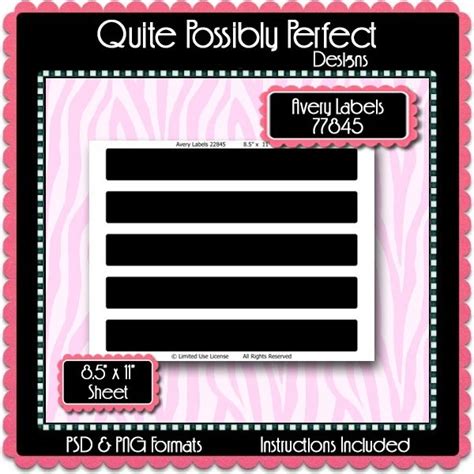 Avery 22845 Template - Printable Word Searches