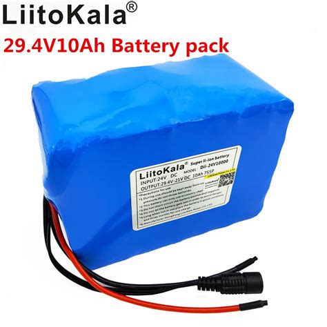 Liitokala 24V Lithium battery pack 24V 10ah lithium battery large ...