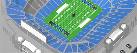 Carolina Panthers Stadium Seating Chart View | Elcho Table