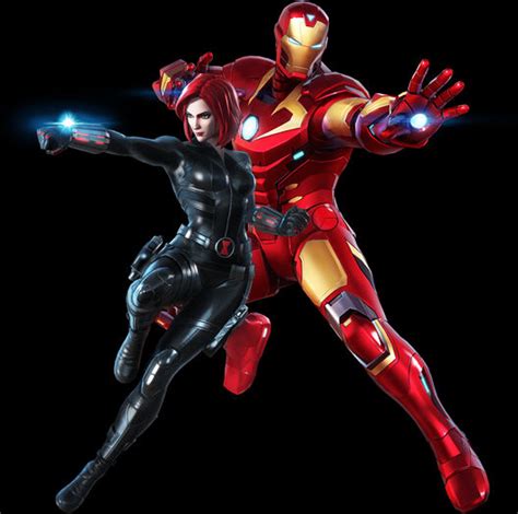 Iron Man and The Black Widow (Ultimate Alliance) by Zyule on DeviantArt