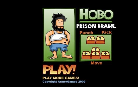 Hobo 2 - Prison Brawl Action Game - Unblocked Games