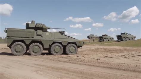 Exclusive Lithuanian Army Vilkas (Boxer) IFV in Action|Demonstration| - YouTube