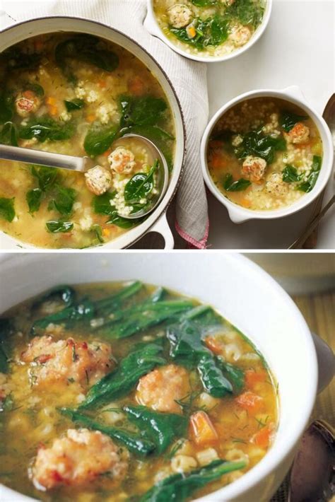 Barefoot Contessa Italian Wedding Soup - Delish Sides