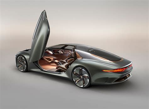 handcrafted yet interwoven with technology, bentley's centenary concept car proposes a future of ...