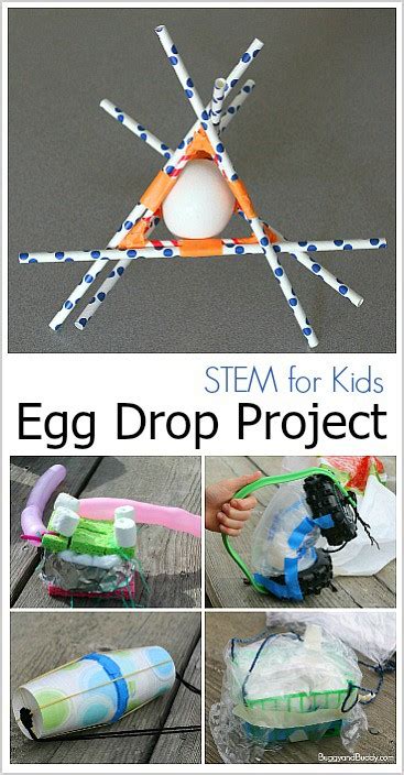 STEM for Kids: Egg Drop Project - Buggy and Buddy