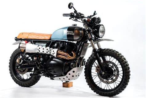 This Royal Enfield Interceptor 650 Scrambler Looks Ready For Dune Bashing