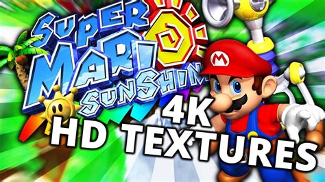 SUPER MARIO SUNSHINE 4K / 60FPS / HD TEXTURES GAMEPLAY - YouTube