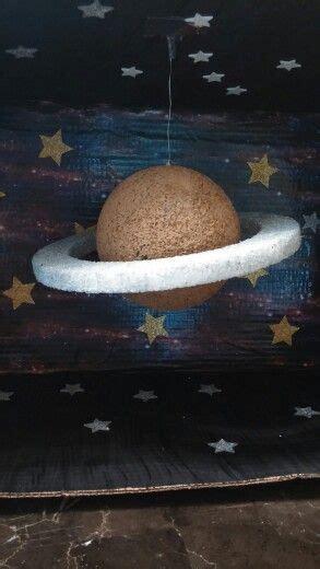 My son made this for his saturn project#2nd | Science projects for kids ...