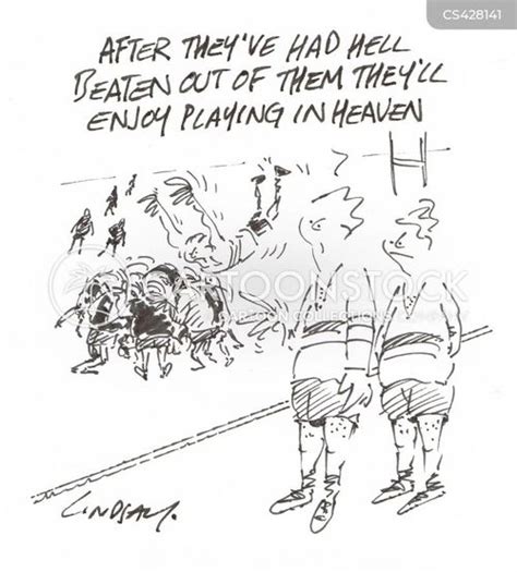 Rugby Injury Cartoons and Comics - funny pictures from CartoonStock