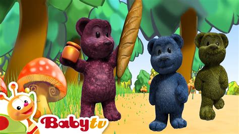 The Bears 🐻🐻 | Nursery Rhymes for Babies | Cartoons @BabyTV Chords - Chordify