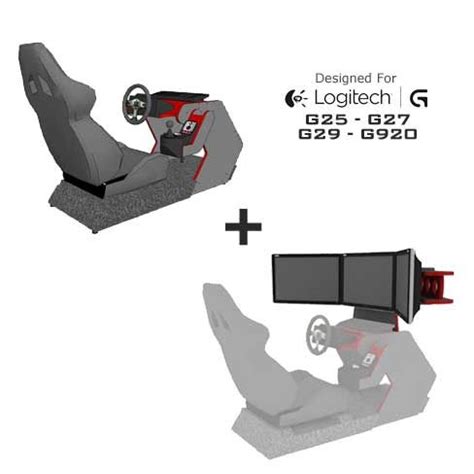 RS1 & RS3 Racing Cockpit & Triple Monitor Plans Bundle