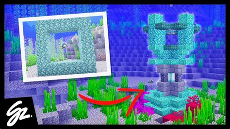 5 Minecraft Conduit Designs (Minecraft 1.13) - YouTube