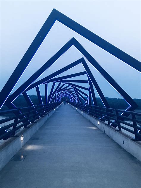 I went to High Trestle Trail Bridge in Madrid, Iowa yesterday. : r/Iowa