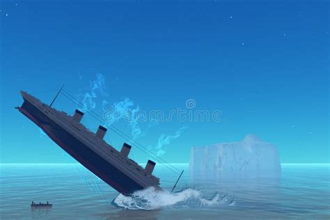 Titanic Sinking Stock Photo - Image: 23956590