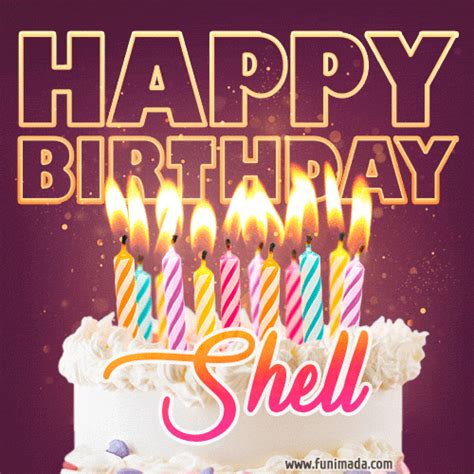 Happy Birthday Shell GIFs - Download on Funimada.com