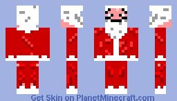 santa! Minecraft Skin