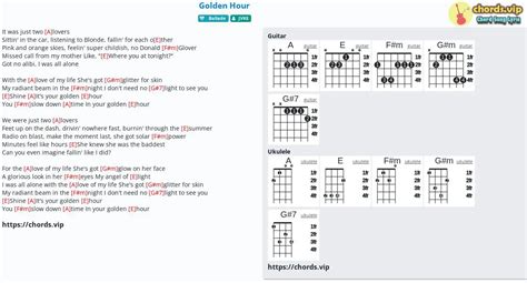 Golden Hour Ukulele Chords Outlet Seller | www.pinnaxis.com