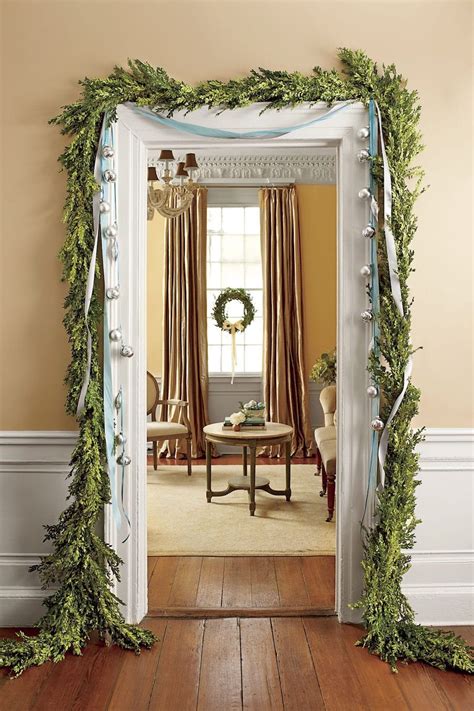 Christmas Decor Ideas with Garland Greenery - The Inspired Room