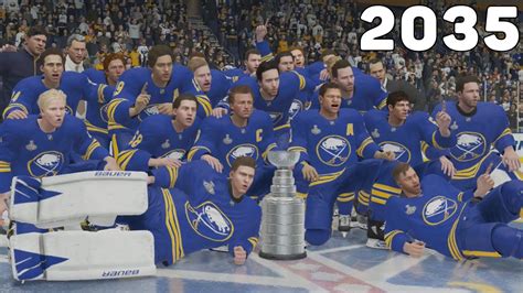 How Many Simulations for BUFFALO SABRES to Win Stanley Cup? - YouTube