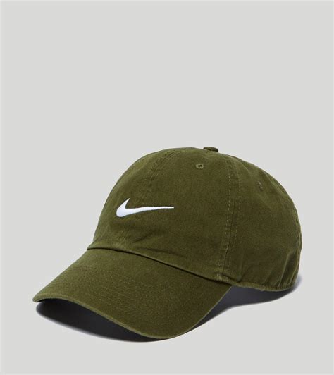 Nike Swoosh Cap In Green 546126-331 for Men - Lyst