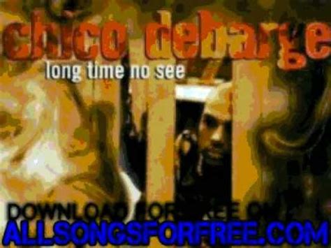 chico debarge - Trouble Man - Long Time No See | Chico debarge, Neo soul, Chico