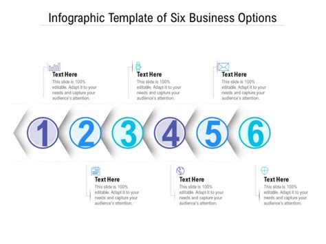 Infographic Template Of Six Business Options Ppt PowerPoint Presentation Layouts Ideas ...