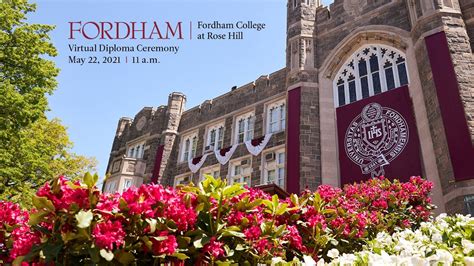 Fordham College at Rose Hill Virtual Commencement 2021 - YouTube