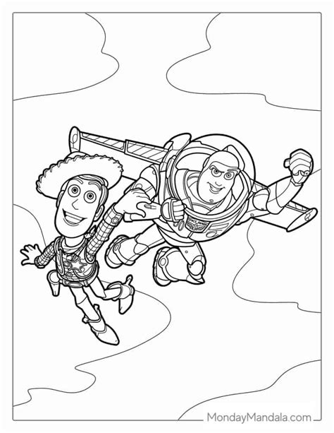 23+ Free Coloring Pages Woody - HoldenTaome