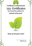 Ecology Certificates - Earth Day and Earth Science Awards