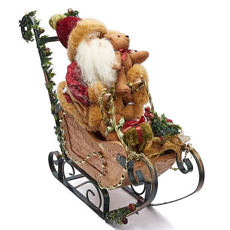 Santa's Sleigh Table Decoration - Table Decor - Christmas and Winter ...