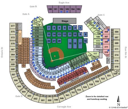 Progressive Field Seating Map | Cabinets Matttroy