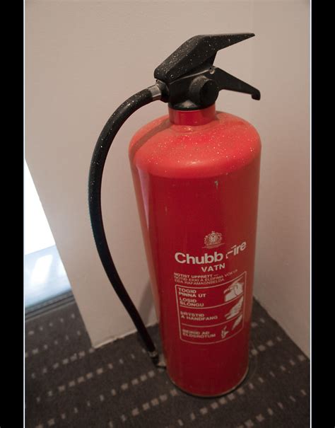 Chubb Fire | Fire extinguisher sitting outside our apartment… | Flickr