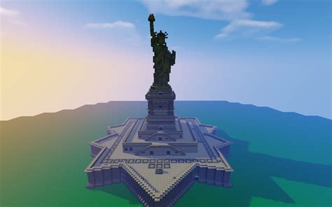 The Statue of Liberty Minecraft Map