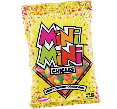 Chicle Chiclets Tiny Fruit Gum - Blooms Candy & Soda Pop Shop