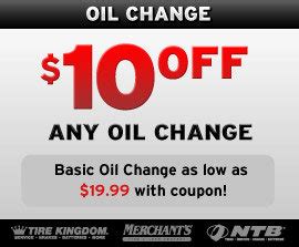 NTB $10 off Oil Change Printable Coupon - al.com