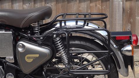 Royal Enfield Classic 500.Genuine ROYAL ENFIELD luggage Touring RACK ...